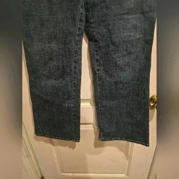 P7007 loft stretch medium wash straight leg jeans size 8 - Picture 4 of 8